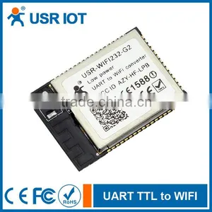 USR-WIFI232-G2a SMT Low Cost Serial to Wifi Module Wireless Module CC3000 OEM Manufacturer thumbnail-1