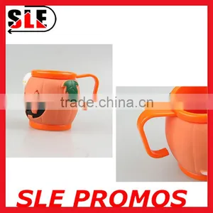 Kid Factory Pumpkin Gift 3D Mug From China,Custom Animal Plastic Mug,Children Baby Tumbler Cup For Promotional Advertisement thumbnail-1