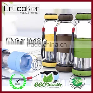 WB-S100 Premium Quality Reusable Glass Tea / Fruit Infuser Bottle thumbnail-1
