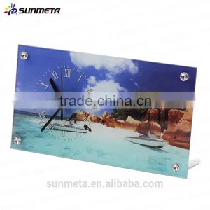High Quality Sublimation Glass Photo Frame Can be Used for Clock thumbnail-4