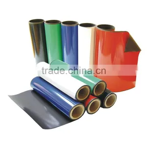 Flexible Rubber Magnet Film With Color PVC Foil thumbnail-4