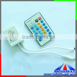IR 24 Keys Single Color Controller,IR Controllers With 24 Keys,DC12-24V IR LED Controller thumbnail-1