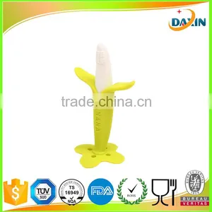 Silicone Baby Toothbrush Teether/baby Teething Toys thumbnail-1