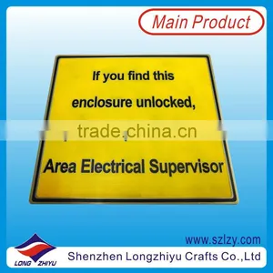 Metal Aluminium Personalized Nameplates,custom Logo Label Electrical Appliances Nameplate Acid Etch Label Manufacturer in China thumbnail-1