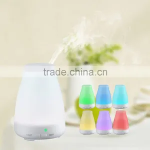 Veister Aromatherapy Diffuser Portable Ultrasonic Aroma Humidifier With 7 Color Changing LED Lamps thumbnail-1