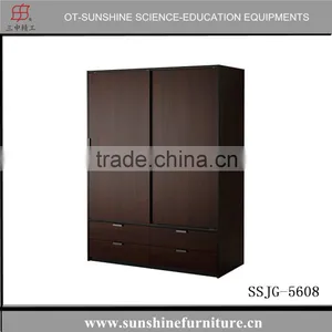 Cheap Modern MDF/plywood/partical Board Wooden Bedroom Cabinet Closet, Wardrobe Designs thumbnail-1