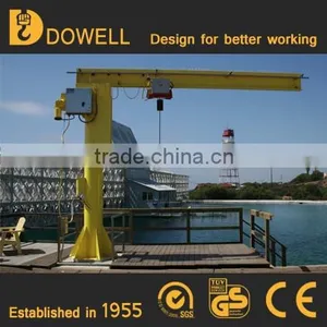 Pedestal Arm Crane 1.5 Ton Jib Crane thumbnail-1