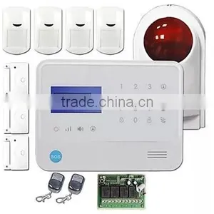 Personl Home Usage Protection Wireless Gsm Alarm System With Home Automation Function for Lights,cartain Etc thumbnail-2