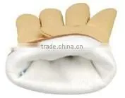 Leather Gloves; Winter Gloves; Cow Grain Leather Gloves thumbnail-2