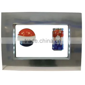 Rechargeable LED Lights Magnetic Floating Levitating Can Display Stand thumbnail-2