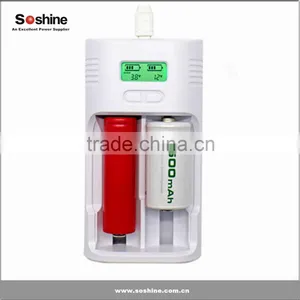 Brand New and Best Quality Soshine T2 Charger With 18650 Battery 3.7V Lithium Battery thumbnail-1