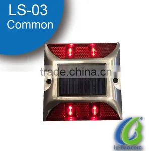Factory Outlet Aluminum Double Side LED Luminous Colorful Solar Stud thumbnail-4