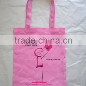 2016 Best Selling Printed Cotton Canvas Tote Shopping Bag thumbnail-1