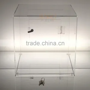 Factory Supplier Custom Clear Acrylic Cube Box thumbnail-2
