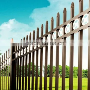 High Quality Zinc Steel Pipe Metal Fencing thumbnail-5