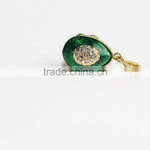 Hot Selling Metal Enamel Flower Openable Pendant thumbnail-4