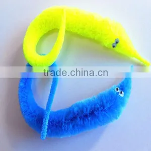 Craft Accessories 23mm Plush Magic Worm for DIY Handwork thumbnail-1