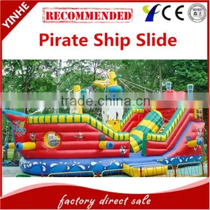 Inflatable Pirate Ship Slide thumbnail-1