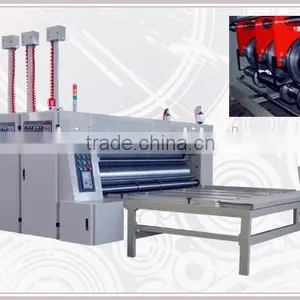 [RD-SB910-2000-2] Semi-automatic Paperboard Flexo Slotter Printing Machine With 2 Color Ink thumbnail-2