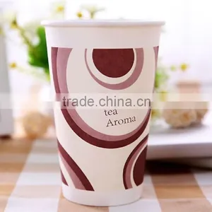 Disposable Cone Paper Cup / Paper Soup Cup / Paper for Cup Green Paper Cup Supplier's Choice thumbnail-5