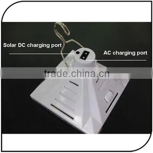 2 Color Emergency Portable Remote Control Rechargeable Tent Light 25 Led Solar Camping Light thumbnail-5