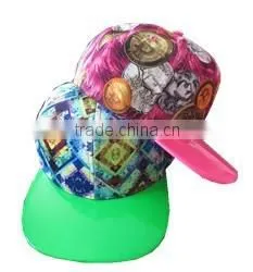 100% Polyester Whole Printing Snapback Baseball Cap,funny Snapback Cap thumbnail-1