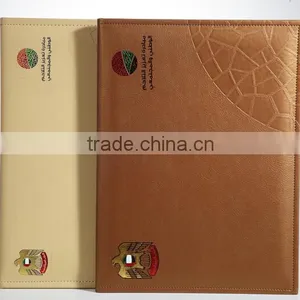 Newest A4 Certificate Frames Leather Material Certificate Frames Custom Made A4 Certificate Frames With Hot Stamp/debossed Logo thumbnail-2