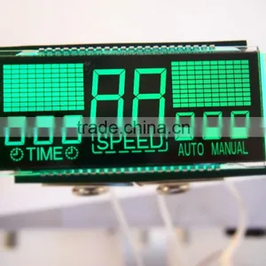 Negative Segment Character Running Machine Lcd Display,practical STN,blue Backlight, Fitness Equipment thumbnail-2