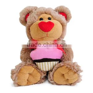 Custom Cute Valentines Gift Plush Teddy Bears thumbnail-1