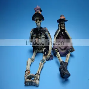 Halloween Products, Halloween Ornaments, Skull Statue thumbnail-3