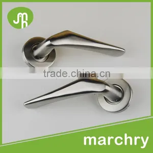 MH-0345 Simple Modern Wood Door Metal Door Handle thumbnail-2