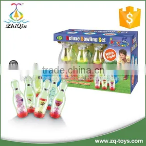 Wholesale Plastic Sport Toy Bowling Set With Light thumbnail-1