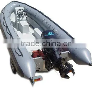 Frp Rigid Hull Inflatable Boat With High Speed thumbnail-1