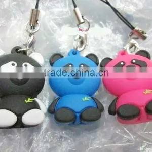Top Quality Original Eco-friendly Cartoon Custom Silicone Mobile Ornament thumbnail-1