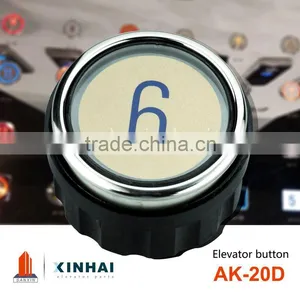 Circular Elevator Push Button Elevator Parts AK-20D thumbnail-1