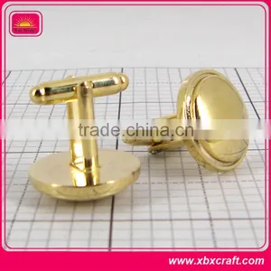 Wholesale Gold Stainless Steel Cufflink thumbnail-1