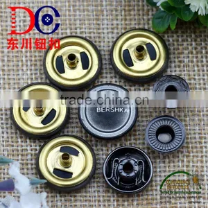 17MM Hot Sale Copper Button Custom Spring Snap Button Tor Jacket Bags thumbnail-3