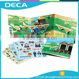 Custom Cartoon Sticker Sheet Vinyl Sticker Books Cute PVC Sticker Set thumbnail-3