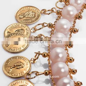 Fancy Fluorescent Hanging Loops Chain Brightness F1-80143 thumbnail-2