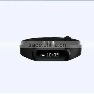 China Bracelet New Waterproof Bluetooth BraceIet P67 OLED Pedometer Bluetooth Heart Rate Monitor Smart Band 2015 Quality Choice thumbnail-4