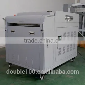 China Professional Manufacturer Water-based Velvet Varnish Coating Machine/24inch Laminating Machine thumbnail-3
