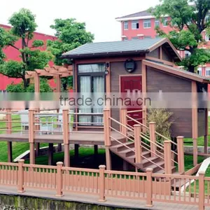 FRSTECH WPC STOCK CO LTD Tiny House 12 Square Meter Waterproof Anti-UV Stylish WPC House Fire Wood Logs Latvia thumbnail-2