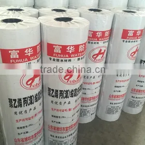 0.6mm PP PE Washer Liner Waterproof Membrane With Adhesive thumbnail-6