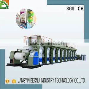 BRNY 8 Color Printing Machine Press Wallpaper Production Printing Machine thumbnail-3