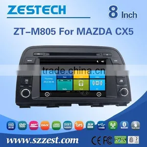 Car Dvd Gps Navigation Touch Screen Player for MAZDA CX5 With Rear View Camera GPS BT Radio RDS thumbnail-1