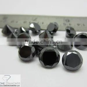 Loose Black Synthetic Loose Moissanite Diamond Manufacturer thumbnail-4