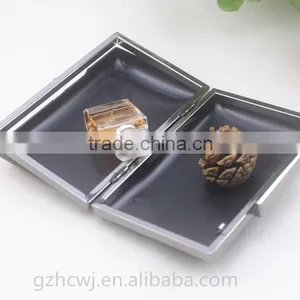 6 Inch Metal Purse Frame With Black Plastic Box in Rectangle Head thumbnail-3