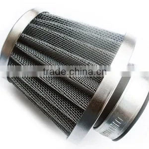 Cleaner Air Intake System for Motorcycle Dirt Pit Bike ATV Scooter 50mm Clamp-on Air Filter thumbnail-1