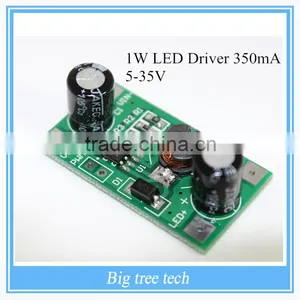 Buy Bulk Electronics 1W LED Driver 350mA PWM Dimming Input 5-35V DC-DC Buck Constant Current Module BT044 thumbnail-1