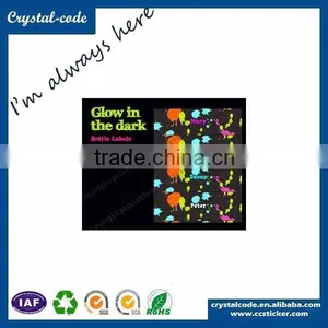 Custom Glow in Dark Wine Bottle Sticker thumbnail-6